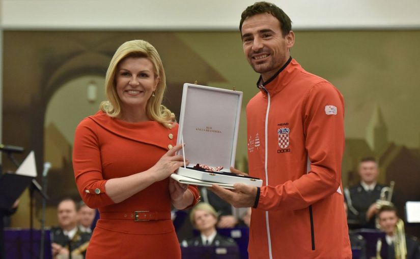 Predsjednica RH odlikovala tenisača Ivana&nbsp;Dodiga
